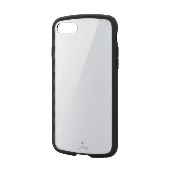 エレコム iPhone SE 第3世代 ハイブリッドケース TOUGH SLIM LITE ブラック PM-A22STSLBK