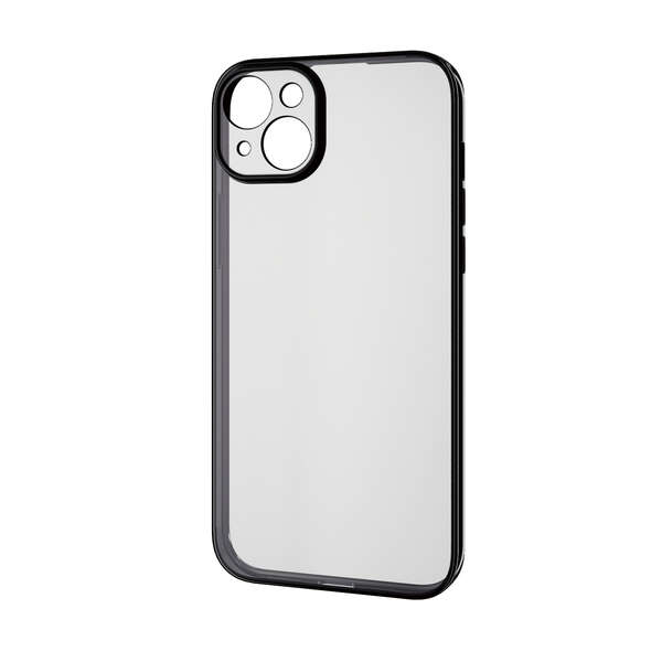 iPhone 15 Plus ソフトケース 極限 メタリック - PM-A23BUCTMKBK