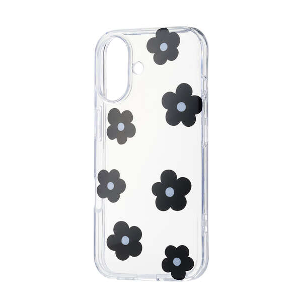 iPhone 17 ソフトケース IMLフラワー - PM-A25AIMLFLBK