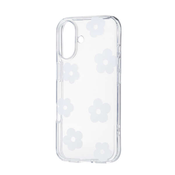 iPhone 17 ソフトケース IMLフラワー - PM-A25AIMLFLWH