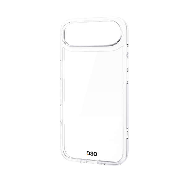 iPhone Air ハイブリッドケース D3O オールクリア メタルステッカー付