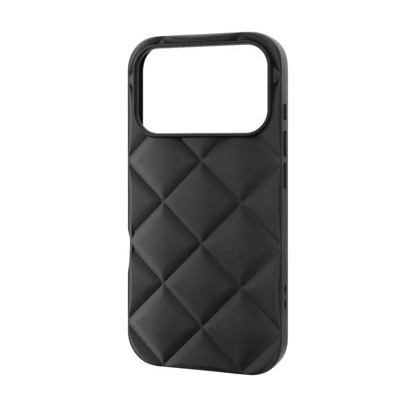 iPhone 17 Pro ソフトケース キルティング - PM-A25CUCQBK