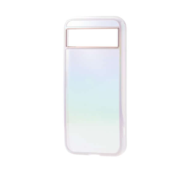 Google Pixel 8a ハイブリッドケース オーロラ カメラリング