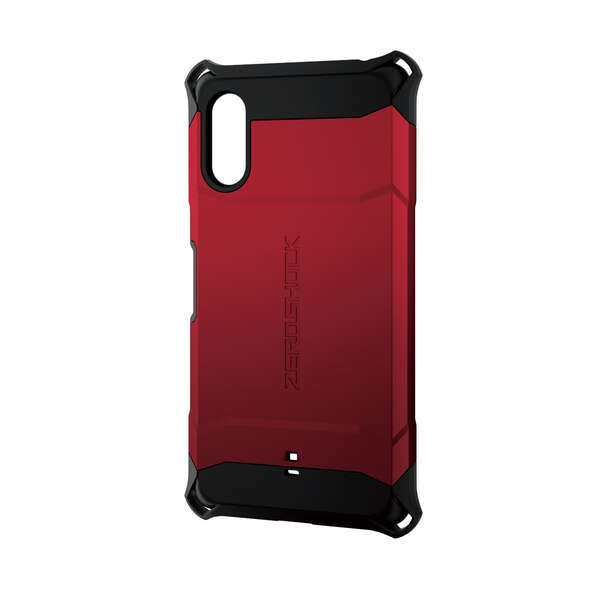 milco2ケース iPhone 12 ハイブリッド ケース ZEROSHOCK 超極み - PMCA20BZEROKRD