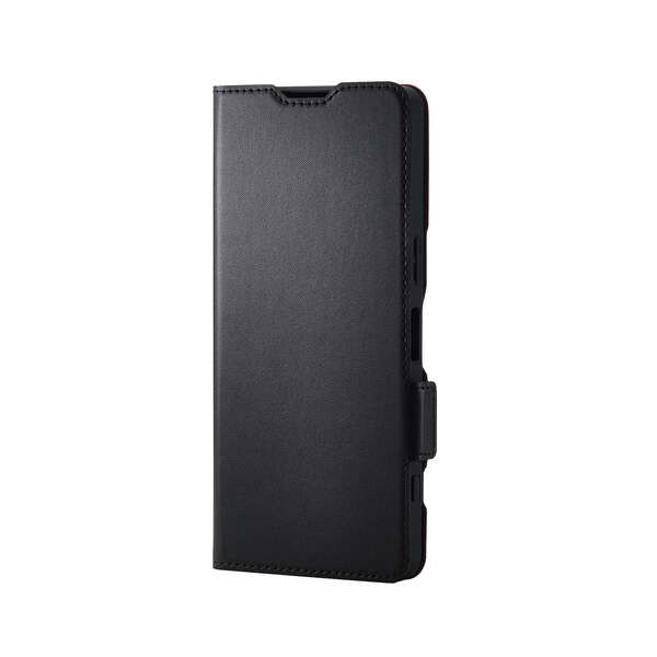 Xperia 1 VII ソフトレザーケース 薄型 磁石付 MAGKEEP - PM-X251PLFMGBK