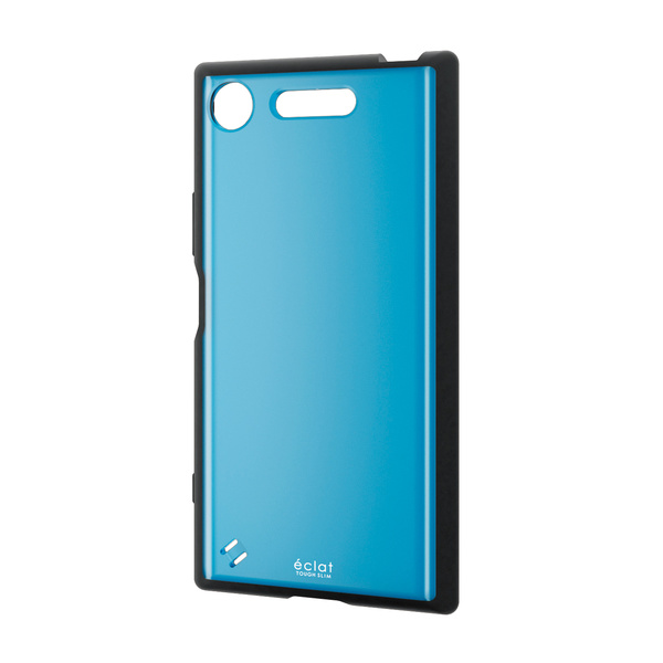 Xperia(TM) XZ1用TOUGH SLIM/ガラストップ風 - PM-XZ1TSGBU