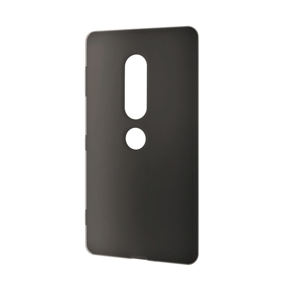 Xperia XZ2 Premium用シリコンケース - PM-XZ2PSCBK