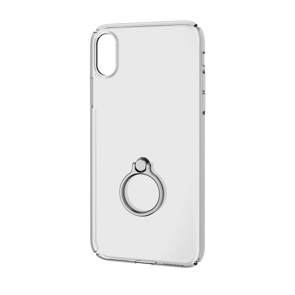iPhone X用シェルカバー/極み/リング付 - PMCA17XPVRKSV