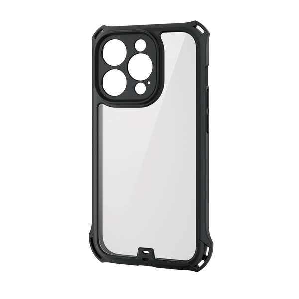 iPhone 14 Pro ZEROSHOCK フレームカラー 極み - PMCA22CZEROFCBK