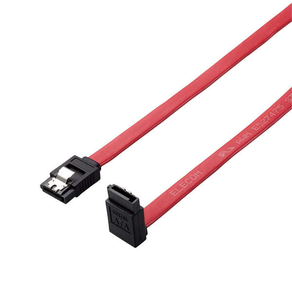 SATA cable (6Gb-adaptive/straight to lower L-type) - ST6-05DL/ID