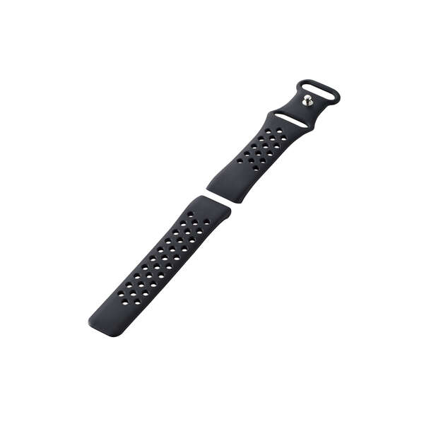 HUAWEI Band 6用 シリコンバンド(Mサイズ) ブラック - SW