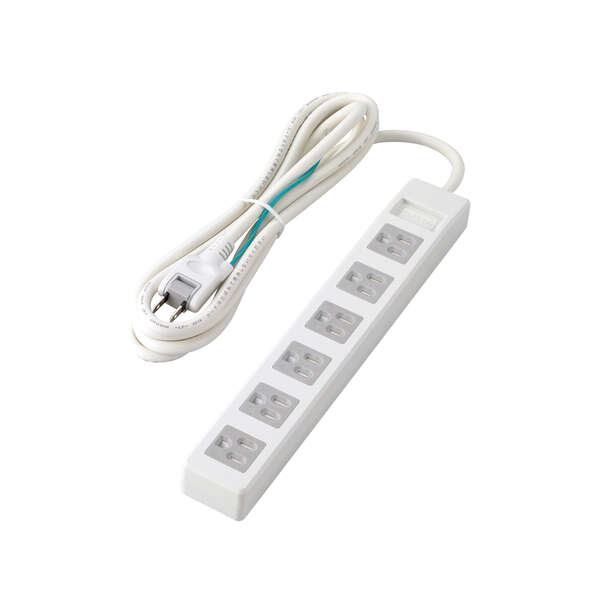 3極6口マグネットシャッタータップ - T-T1D-3625WH