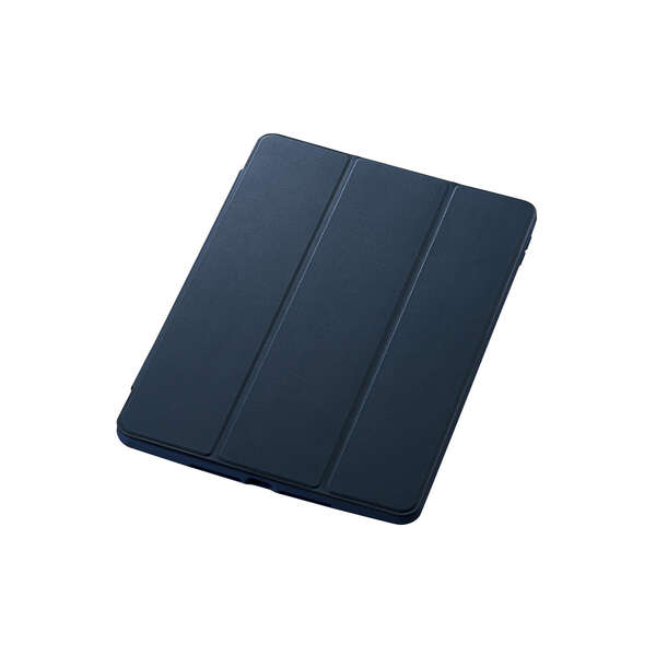 iPad 第9世代/TOUGH SLIM LITE/フラップ付/ネイビー - TB-A21RTSLFCNV