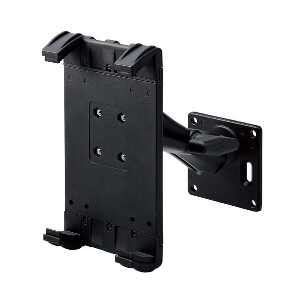 支柱・壁面にしっかり固定できるアルミ製タブレットホルダー - TB