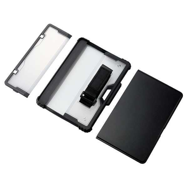 ハイブリッドケース 衝撃吸収 スタンド&キーボード保護 - TB