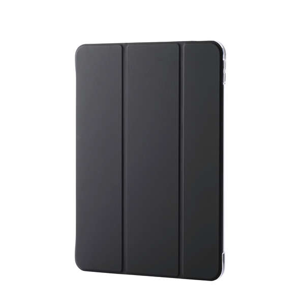 11インチiPad Air(M2) フラップケース 背面クリア 2アングル スリープ対応 - TBWA20MWVBBK