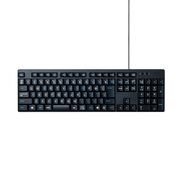 有線フルキーボード - TK-A-FCM01BK