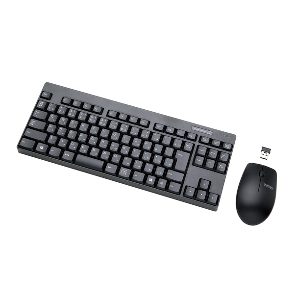 その他 ELECOM TK-FDM063BK 2.4GHzワイヤレスコンパクトキーボード&マウス - TK-FDM086MBK