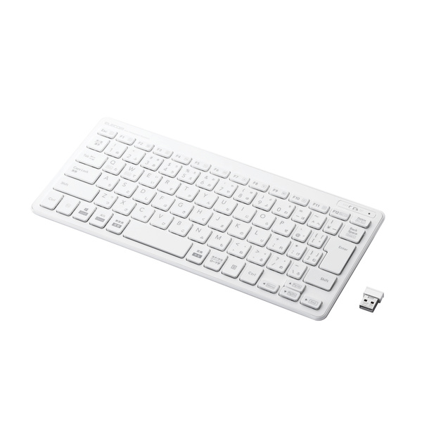 無線超薄型ミニキーボード - TK-FDP098TWH