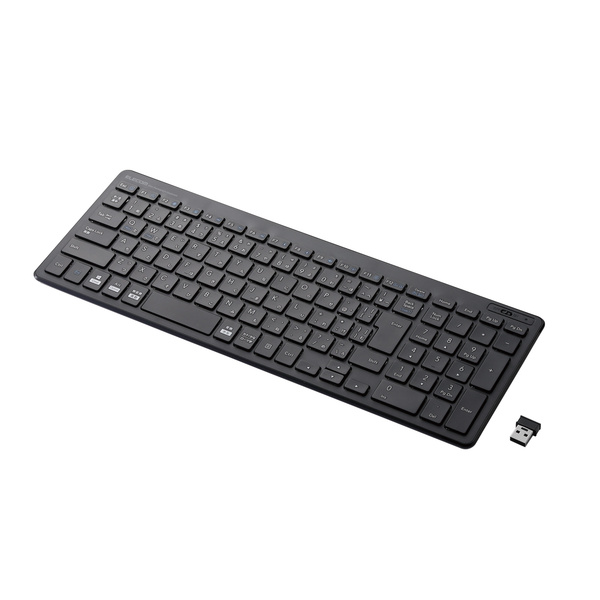 無線超薄型コンパクトキーボード - TK-FDP099TBK