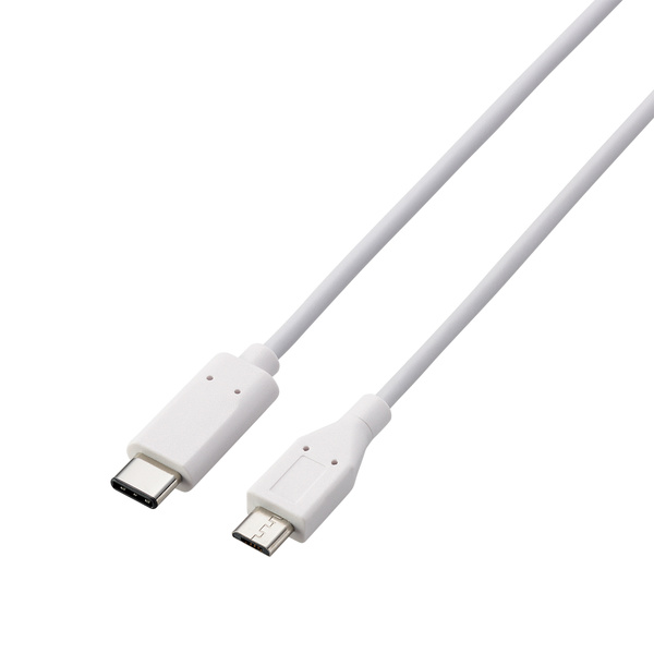 USB2.0ケーブル(Type-C-microB) - U2C-APCMB10WH