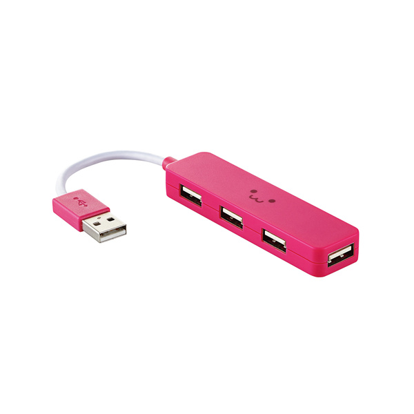 USB2.0ハブ(コンパクトタイプ) - U2H-SN4NBF4PN