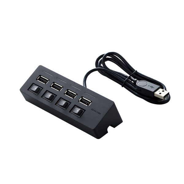 Surface PRO 4+タッチペン+ACアダプターx2+8in1USBハブ 機能主義USBハブスイッチ付 ACアダプタ付 - U2H-TZS428SBK