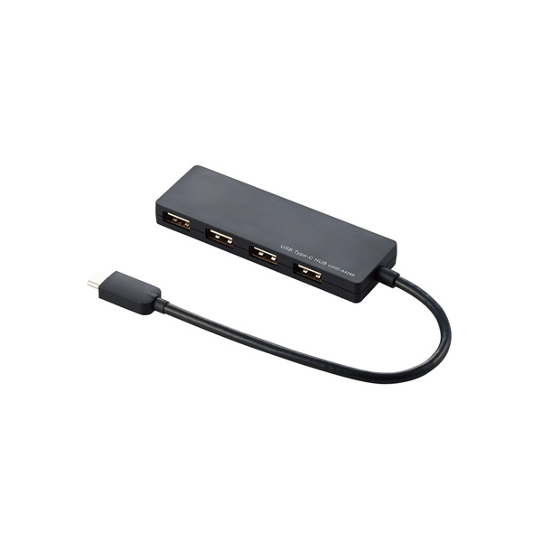 Usb Type C接続4ポートusb2 0ハブ U2hc 29bbk Usb Type C接続4ポートusb2 0ハブ U2hc 29bbk