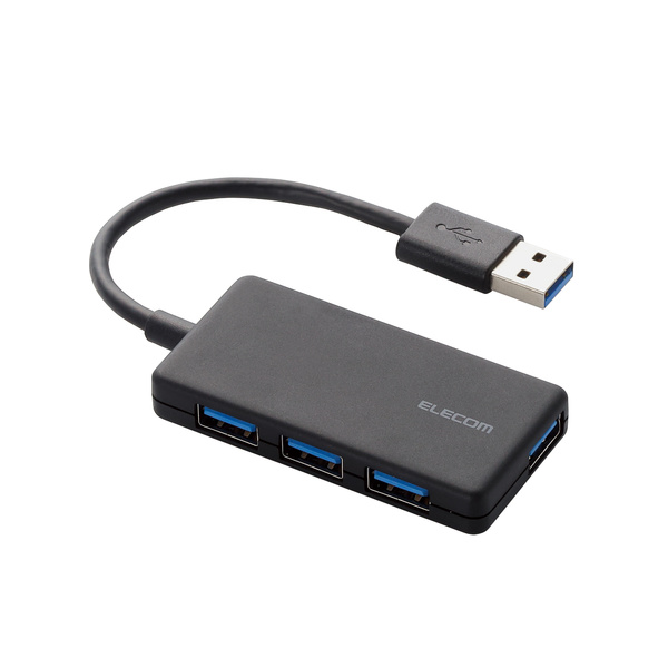 4ポートUSB3.0ハブ(コンパクトタイプ) - U3H-A416BXBK