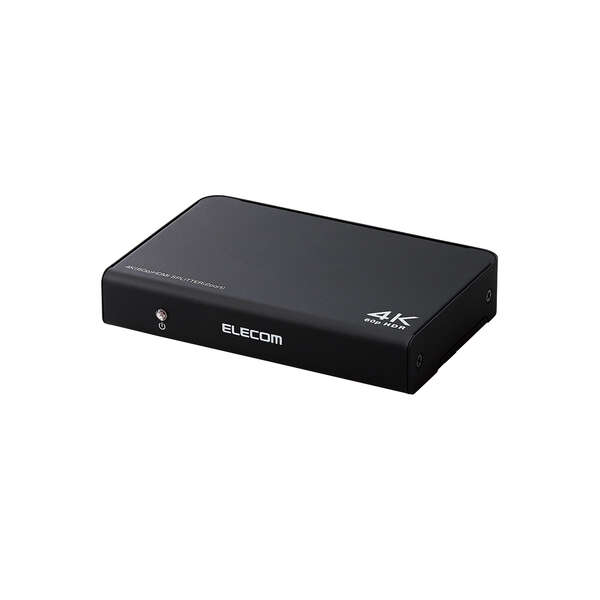 HDMI分配器エレコム1入力２出力4K60HZ HDCP2.2対応VSP-HDP