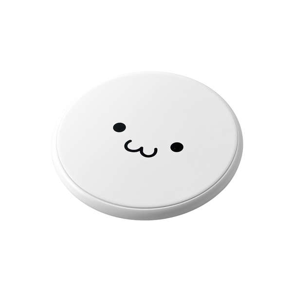 TypeC/USB PD入力 Qi規格対応ワイヤレス充電器(10W/5W・卓上) - W-QA14WF