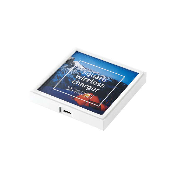 きせかえ Qi規格対応ワイヤレス充電器(5W・卓上) - W-QA19WH