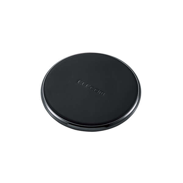USB-TypeC入力対応 Qi規格対応ワイヤレス充電器(10/7.5/5W・卓上) W-QA20BK