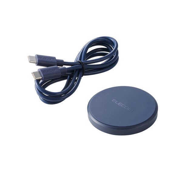 コンパクトQi規格(EPP)対応ワイヤレス充電器(12W・卓上) - W-QA28NV