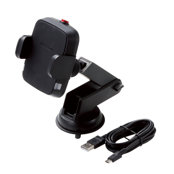 edma One 黒 携帯電話本体 充電器付き W-QC04BK_01k.jpg