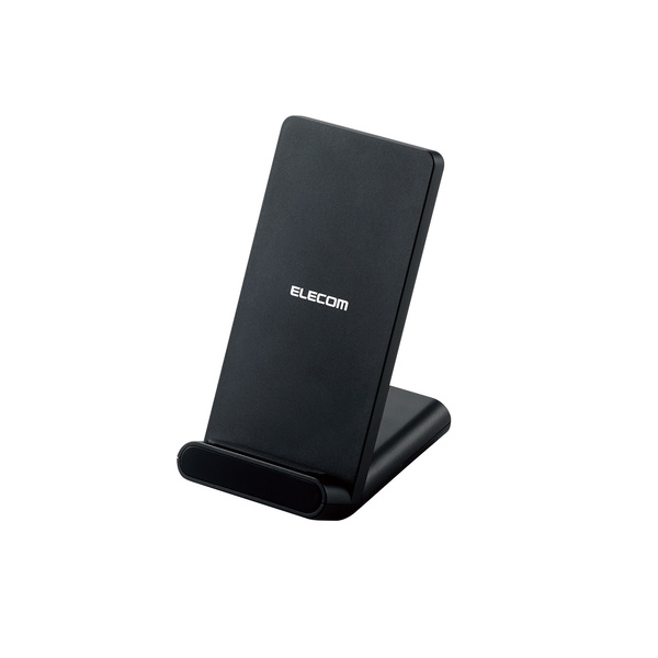 Qi規格対応ワイヤレス充電器(5W・2枚コイル・スタンドタイプ
