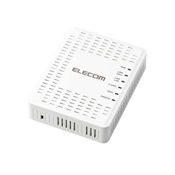 WAB-S1775 ELECOM [法人用無線AP/Wi-Fi6(11ax)対応 2x2/1201+574M ps同時通信対応/We  スマート/小型筐体] 無線LAN