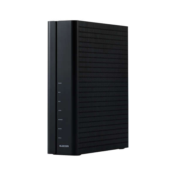 ELECOM ネットワーク機器 Wifi ルーター 黒 WRC-BE94XS-B Wi-Fi 7 5765+2882+1376Mbps 10Gルーター - WRC-BE100XS-BH