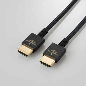 プレミアムハイスピードHDMI(R)ケーブル(スリム) - DH