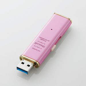 USB3.0対応スライド式USBメモリ「Shocolf」(MF-XWU332GPNL)