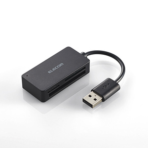 ELECOM カードリーダライタ USB2.0対応 SD+MS+CF+XD ブラック MR-A004BK Amazon | 【2010年モデル】ELECOM カードリーダライタ USB2.0