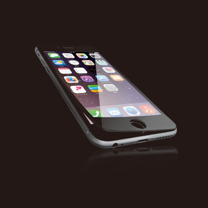 iPhone6s(6)Plus用液晶保護ガラス/3D - PM-A15LFLGGFLBK