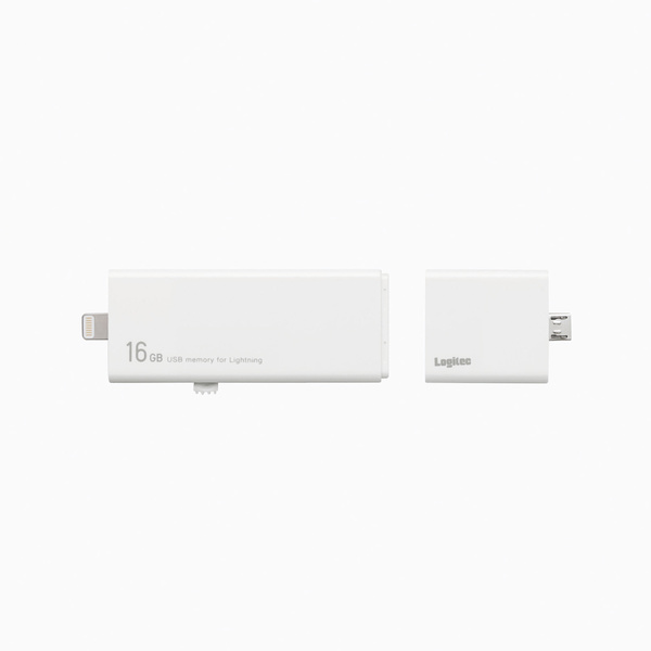 Lightningコネクタ搭載USB3.0メモリ - LMF-LGU316GWH