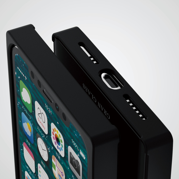 Iphone 11 Pro用ハイブリッドケース ガラス スクエア 背面カラー Pm A19bhvcgs1bk Iphone 11 Pro用ハイブリッドケース ガラス スクエア 背面カラー Pm A19bhvcgs1bk