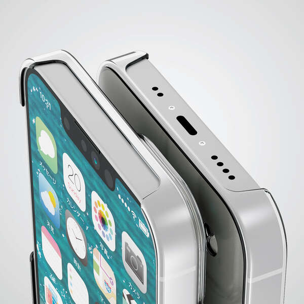 iPhone 13 mini ハードケース ストラップホール付き - PM-A21APVCR iPhone 13 mini ハードケース ストラップホール付き - PM-A21APVCR