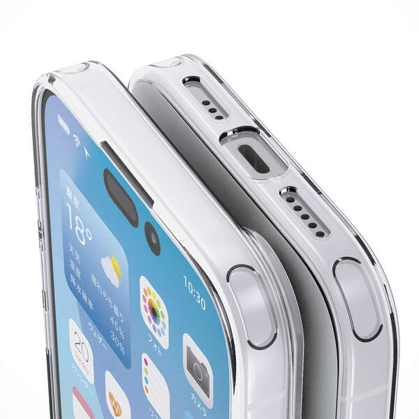 iPhone 17 ソフトケース クリスタルクリア - PMCA25AUCT3CR