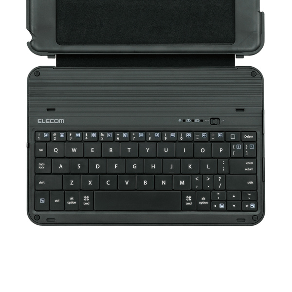 iPad mini専用ケース一体型ワイヤレスキーボード TK-FBP058ECBK