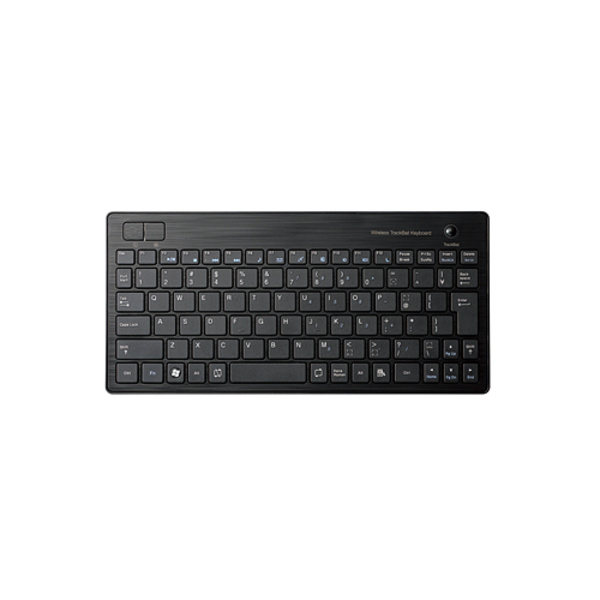 トラックボール付きワイヤレスキーボード - TK-FDP021BK