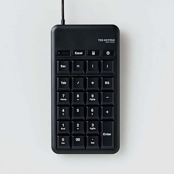 ホットキー付きUSBテンキーパッド - TK-TCM015BK