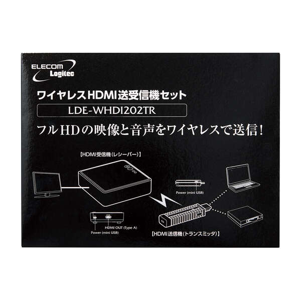 ワイヤレスHDMI 小型  無線化 送受信機セット